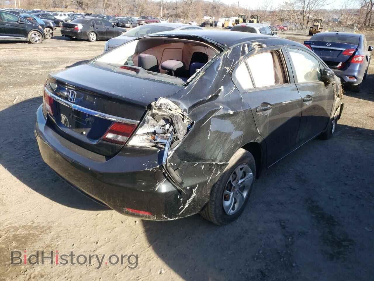 2014 HONDA CIVIC - VIN: 19XFB2F59EE205320 - Фото 4