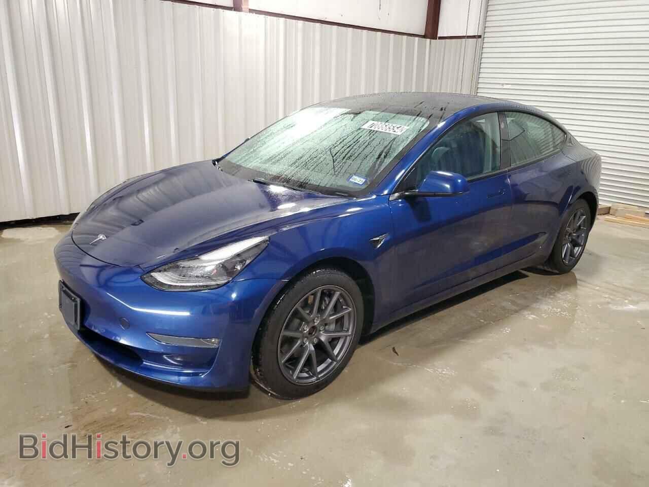 Photo 5YJ3E1EB4NF291237 - TESLA MODEL 3 2022