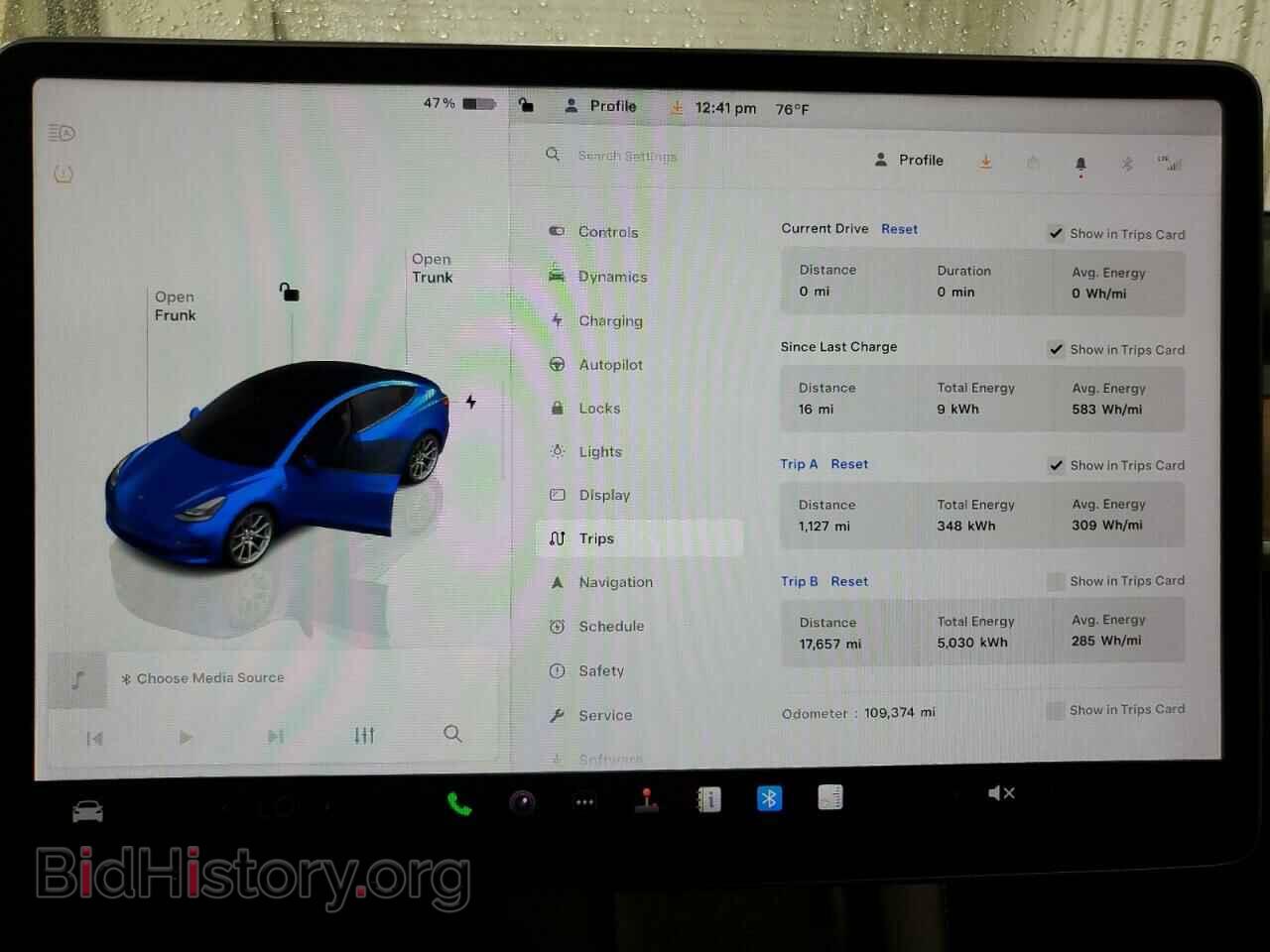 2022 TESLA MODEL 3 - VIN: 5YJ3E1EB4NF291237 - Photo 9