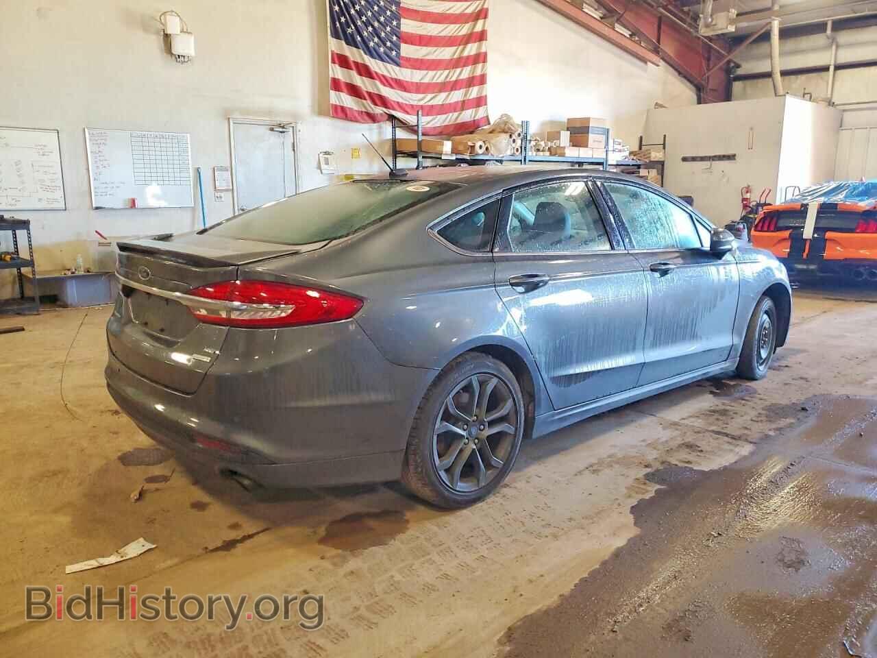2018 FORD FUSION - VIN: 3FA6P0HD7JR237587 - Фото 3