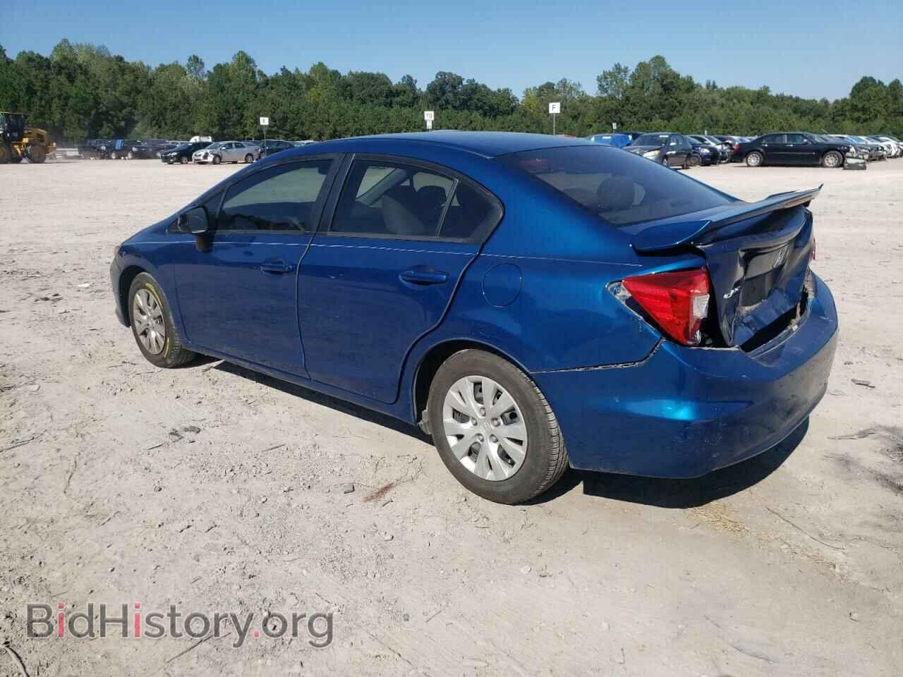 2012 HONDA CIVIC - VIN: 19XFB2F58CE315076 - Фото 2