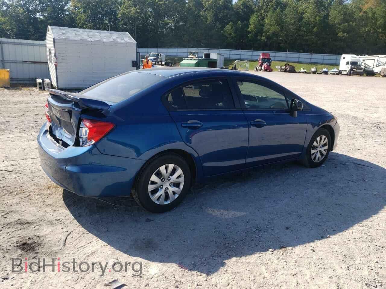 2012 HONDA CIVIC - VIN: 19XFB2F58CE315076 - Фото 3