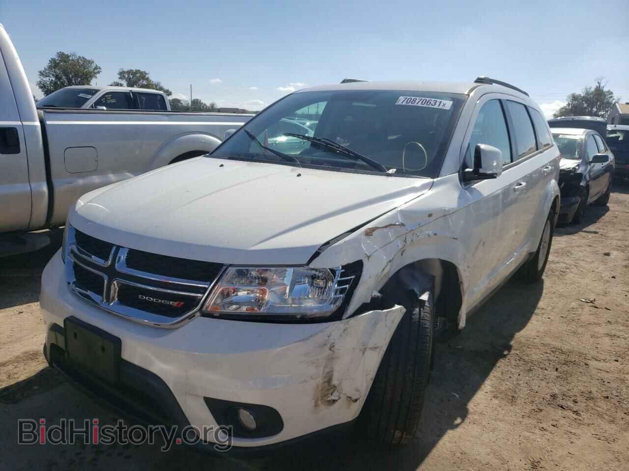 2015 DODGE JOURNEY - VIN: 3C4PDCBGXFT605170 - Фото 2
