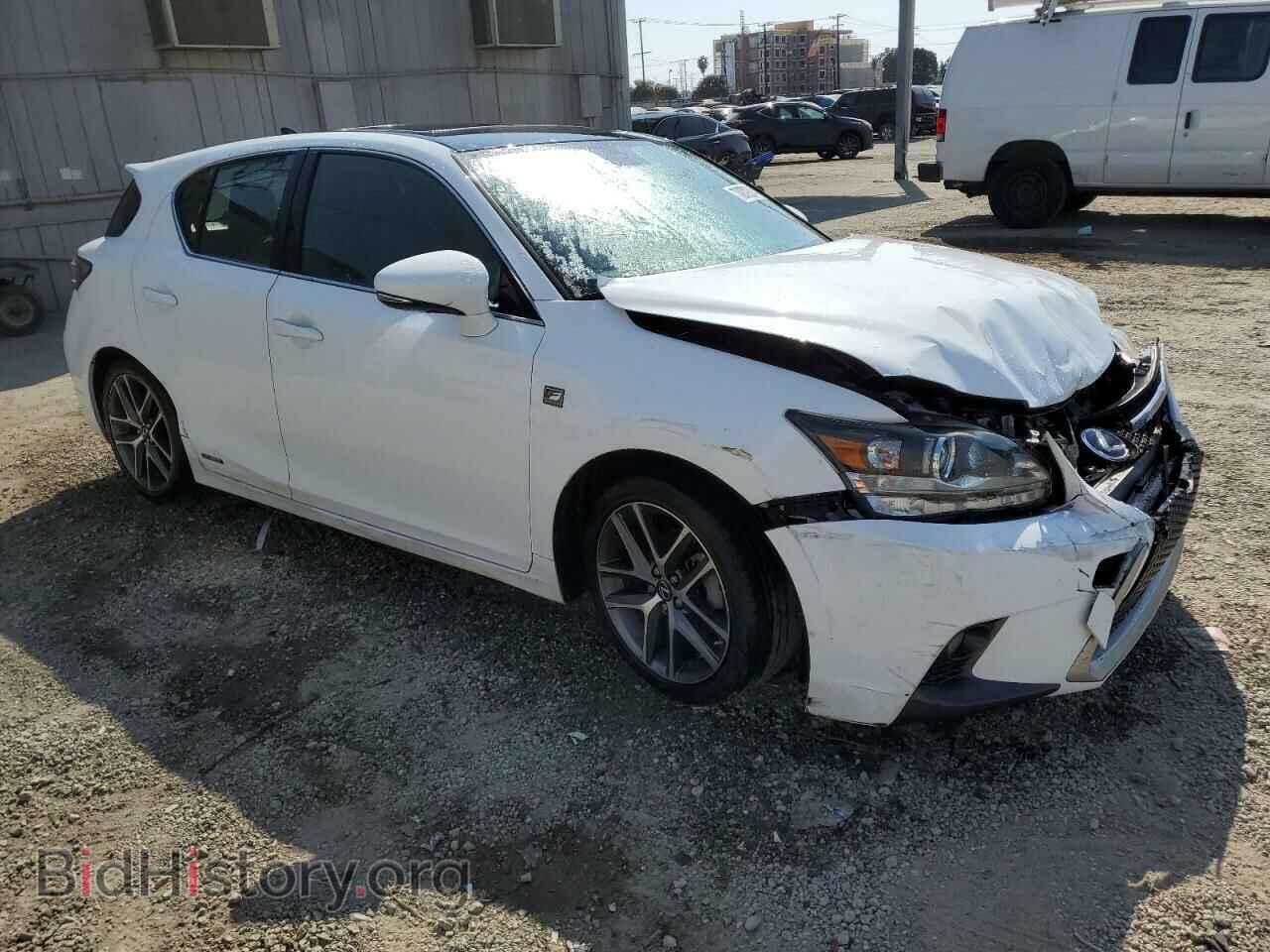 2014 LEXUS CT 200 - VIN: JTHKD5BH9E2184765 - Фото 4