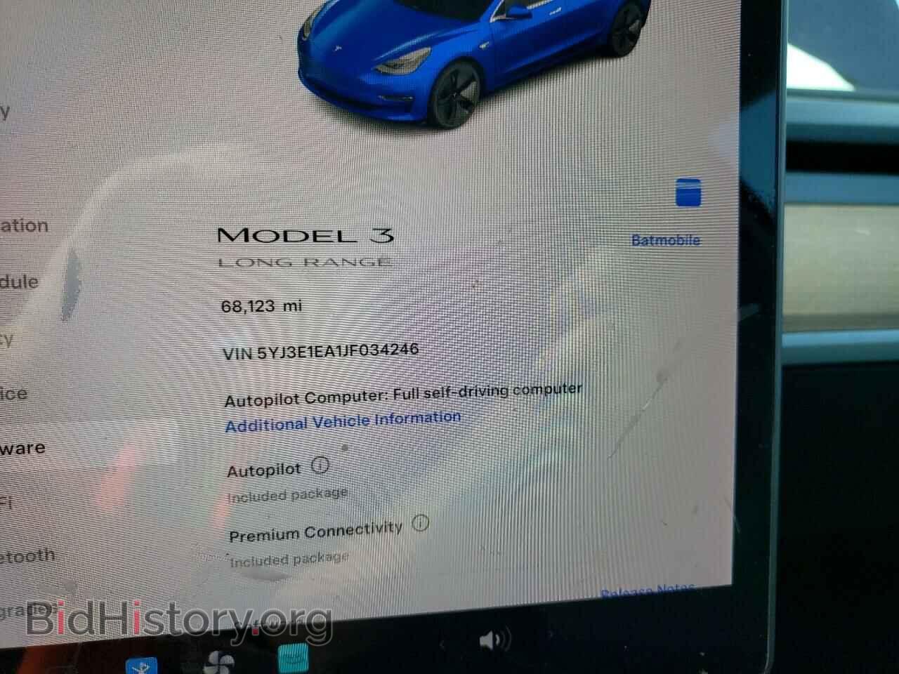 2018 TESLA MODEL 3 - VIN: 5YJ3E1EA1JF034246 - Photo 9
