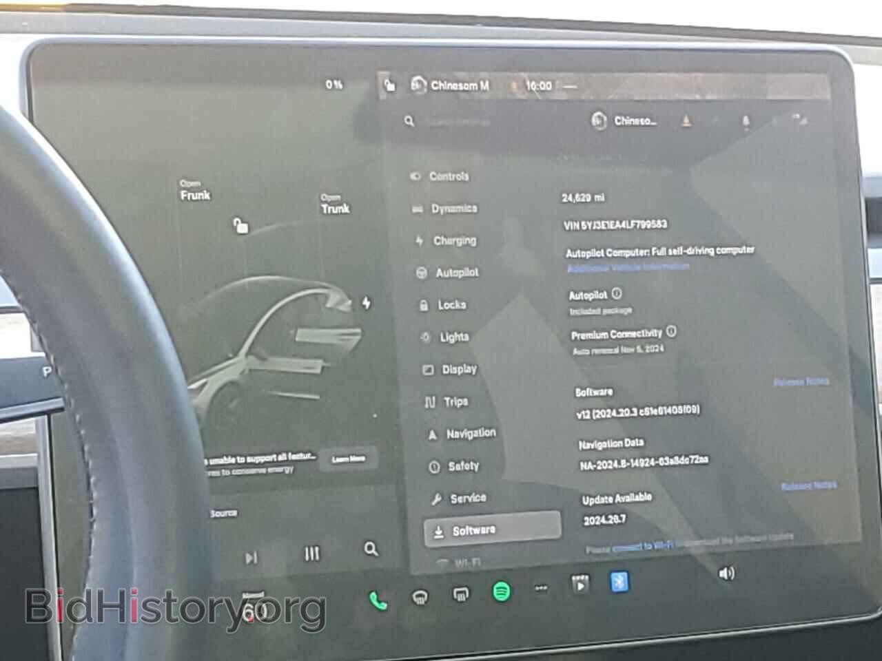 2020 TESLA MODEL 3 - VIN: 5YJ3E1EA4LF799583 - Фото 9