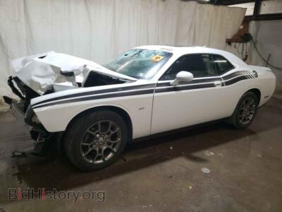 2017 Dodge CHALLENGER, white — VIN 2C3CDZGG3HH584950, Copart