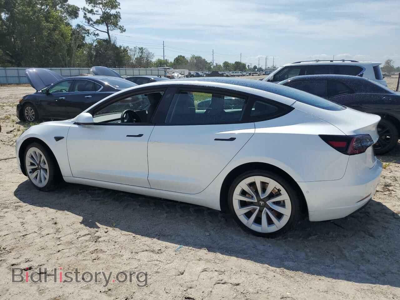 2022 TESLA MODEL 3 - VIN: 5YJ3E1EAXNF370886 - Фото 2