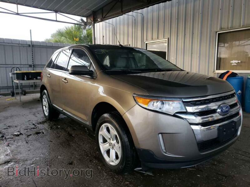 2014 Ford EDGE Edge SEL (VIN 2FMDK3JC3EBB61031) — photo 1 of 10, Copart, damage: rear end