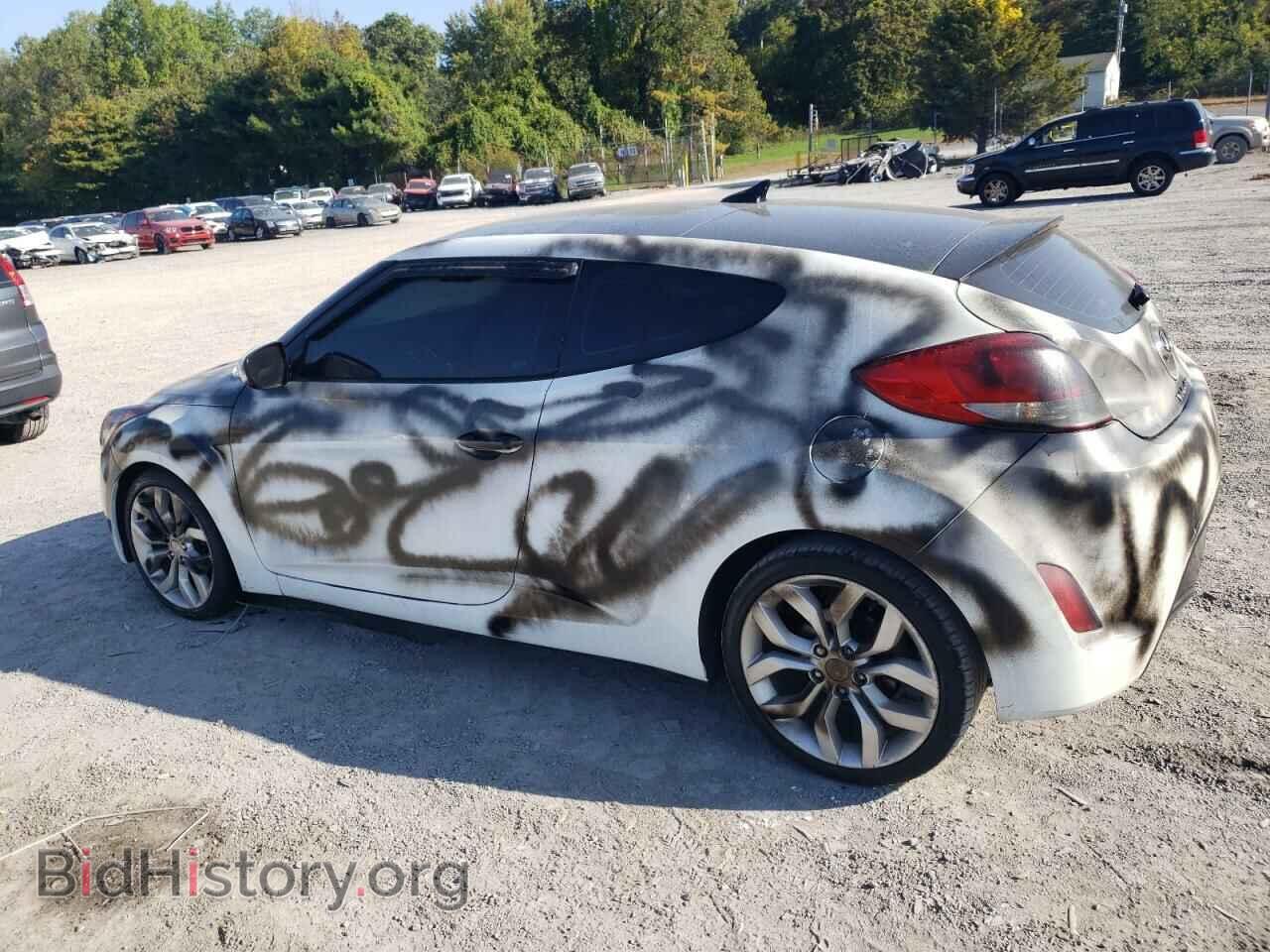 2012 HYUNDAI VELOSTER - VIN: KMHTC6AD1CU072374 - Фото 2