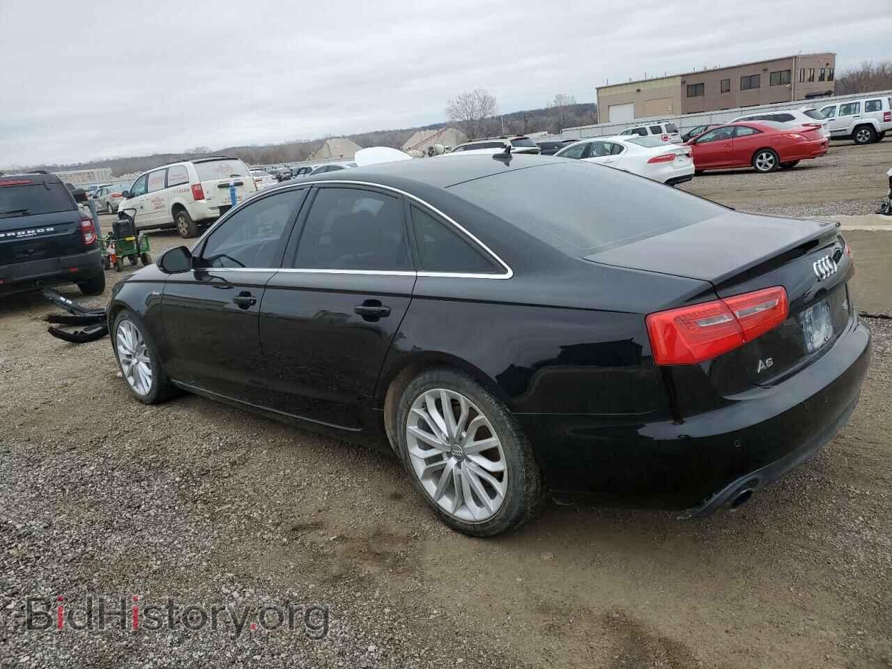 2012 AUDI A6 - VIN: WAUGGAFC3CN128982 - Фото 2