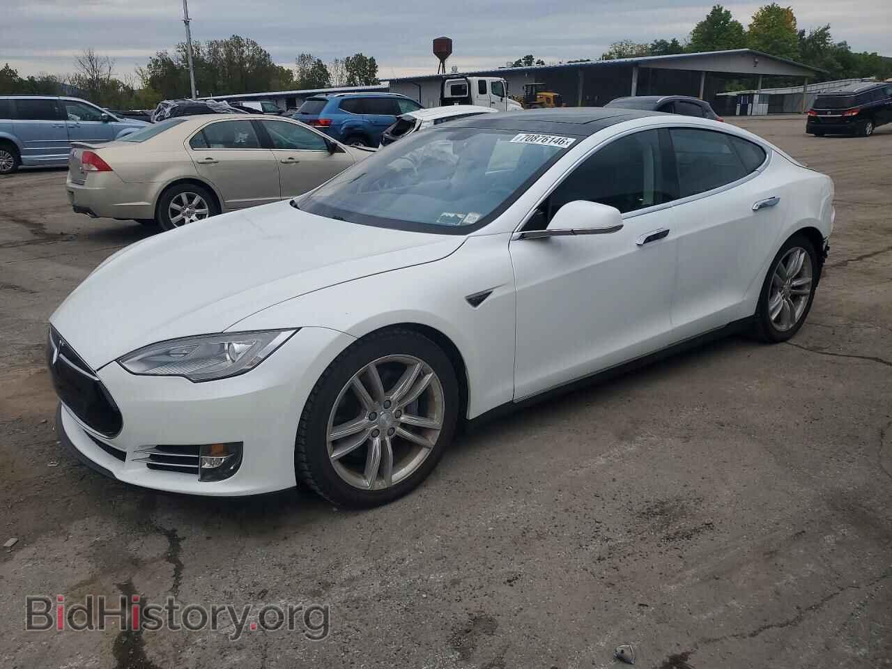 Фотография 5YJSA1DP0DFP17508 - TESLA MODEL S 2013