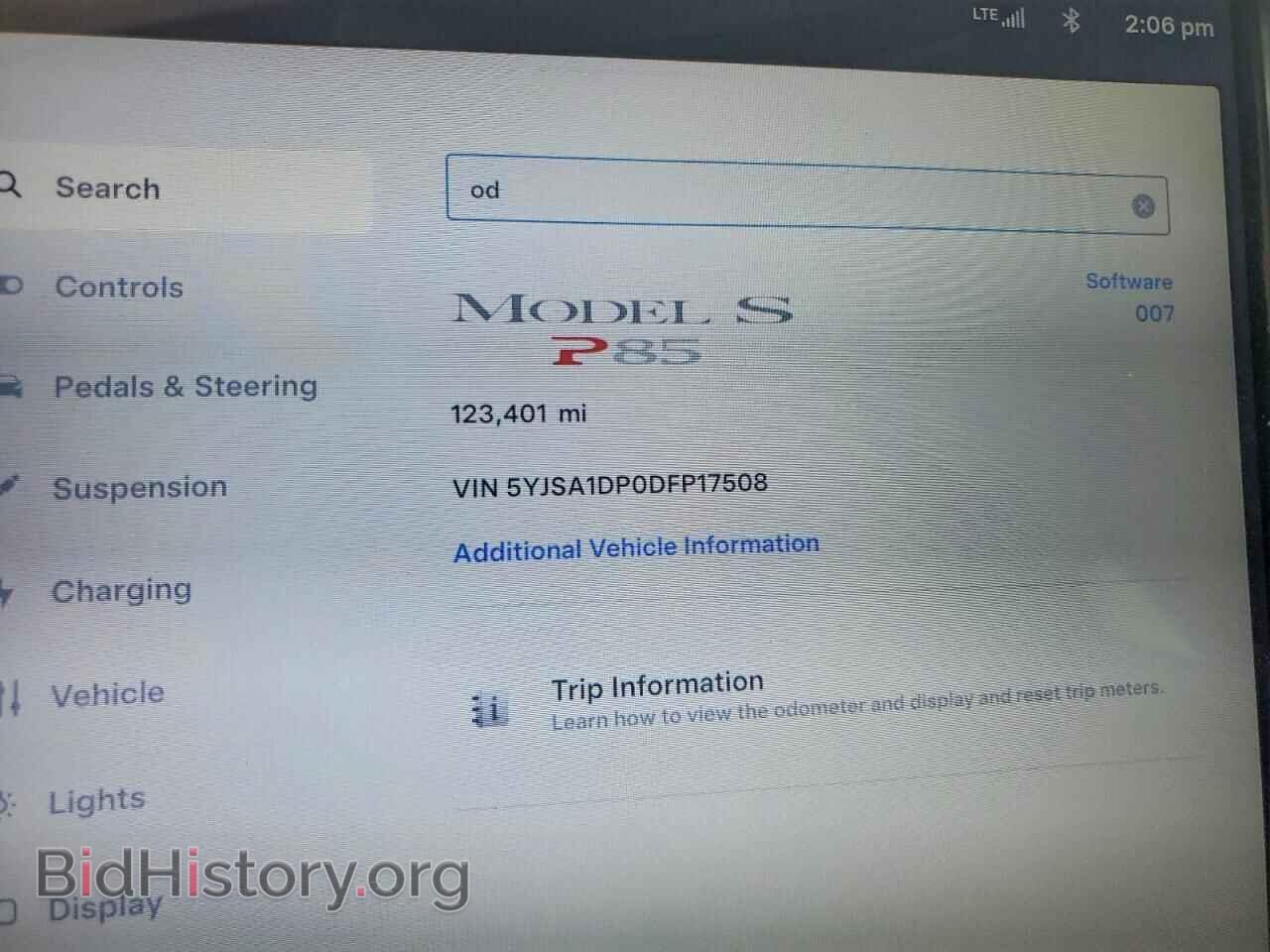 2013 TESLA MODEL S - VIN: 5YJSA1DP0DFP17508 - Photo 9