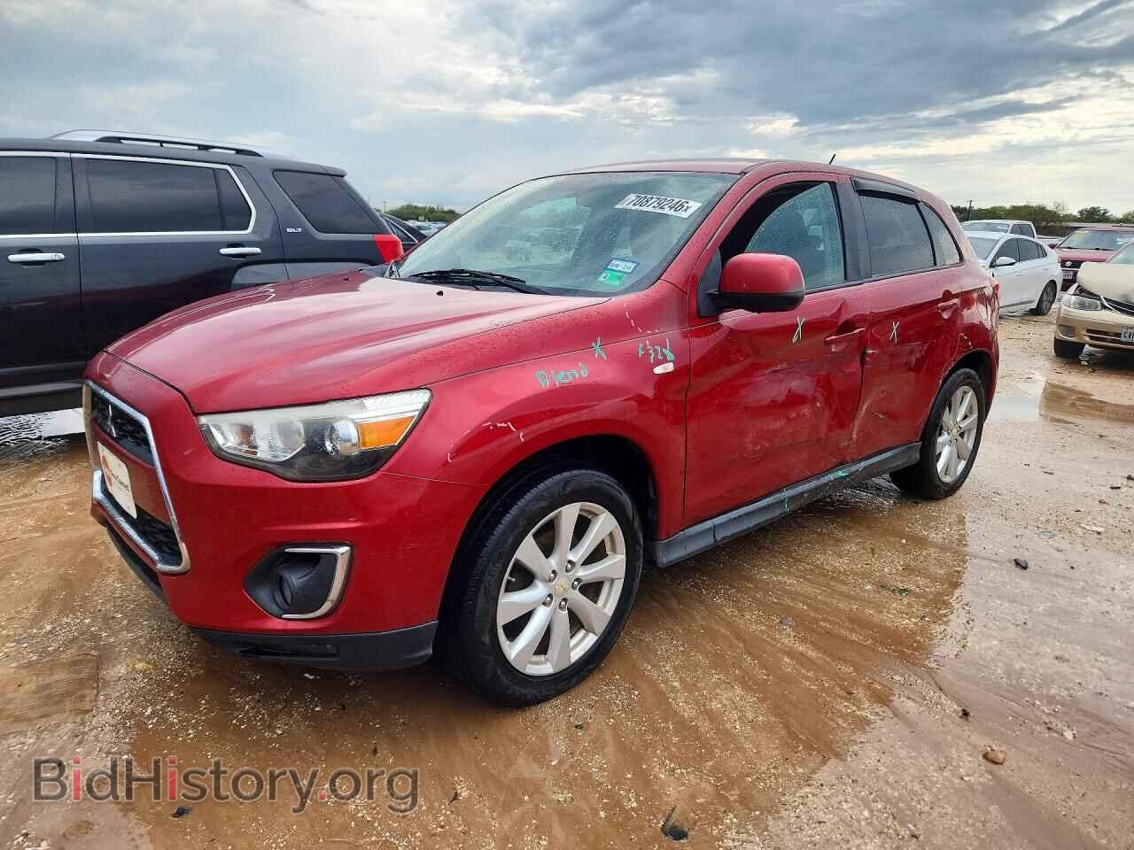 Photo 4A4AR3AU1EE027773 - MITSUBISHI OUTLANDER 2014