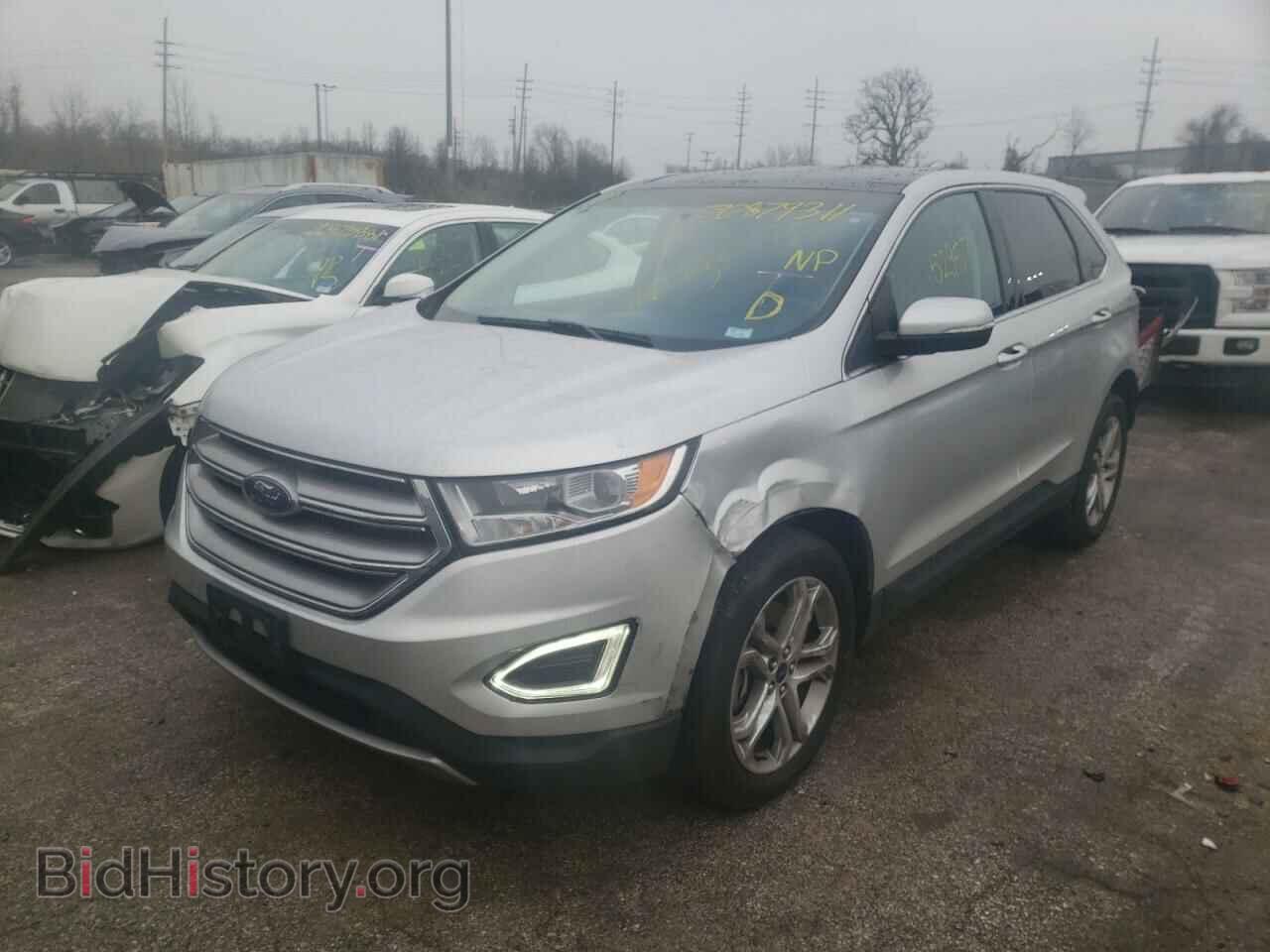 2015 FORD EDGE - VIN: 2FMTK4K80FBB91021 - Фото 2