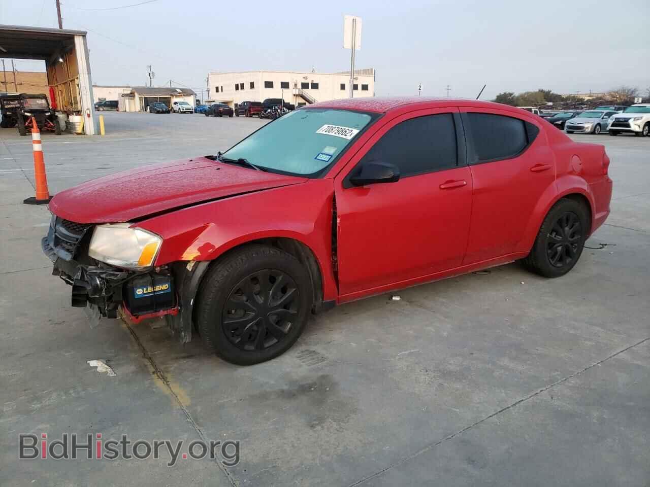Photo 1C3CDZAB8EN182941 - DODGE AVENGER 2014