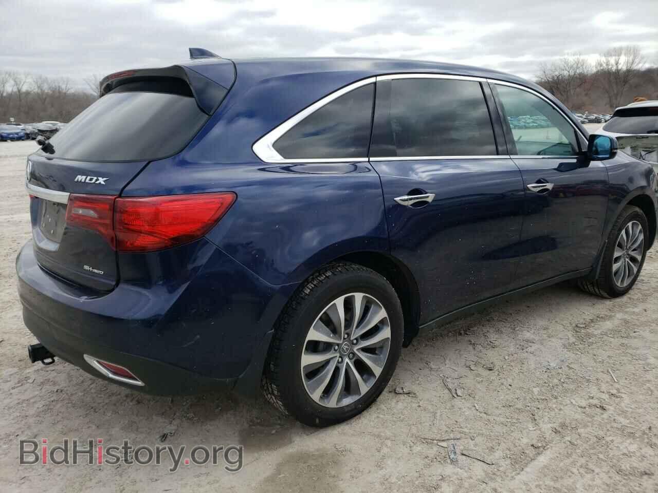 2014 ACURA MDX - VIN: 5FRYD4H48EB038394 - Фото 3