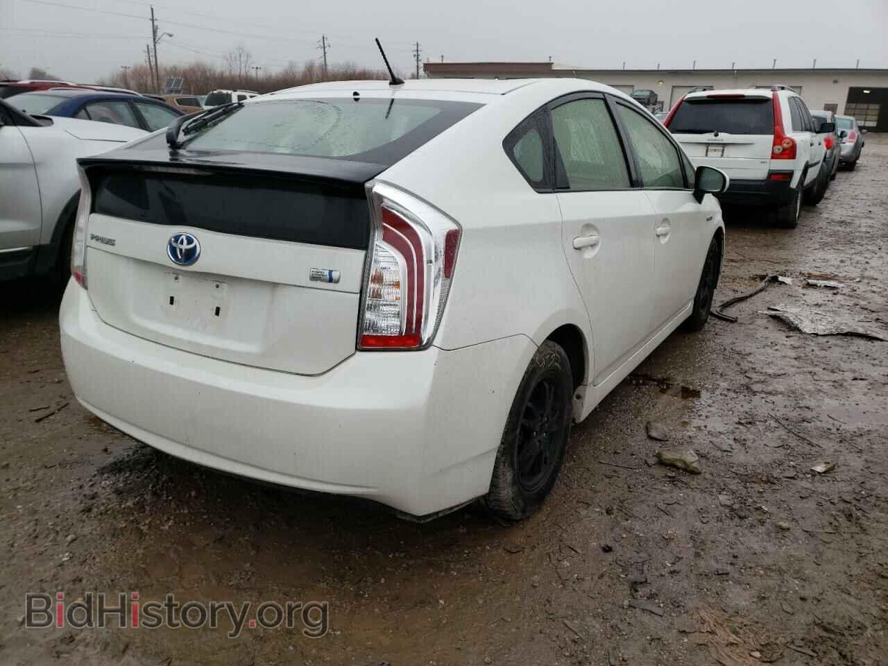 2012 TOYOTA PRIUS - VIN: JTDKN3DUXC0336526 - Фото 4