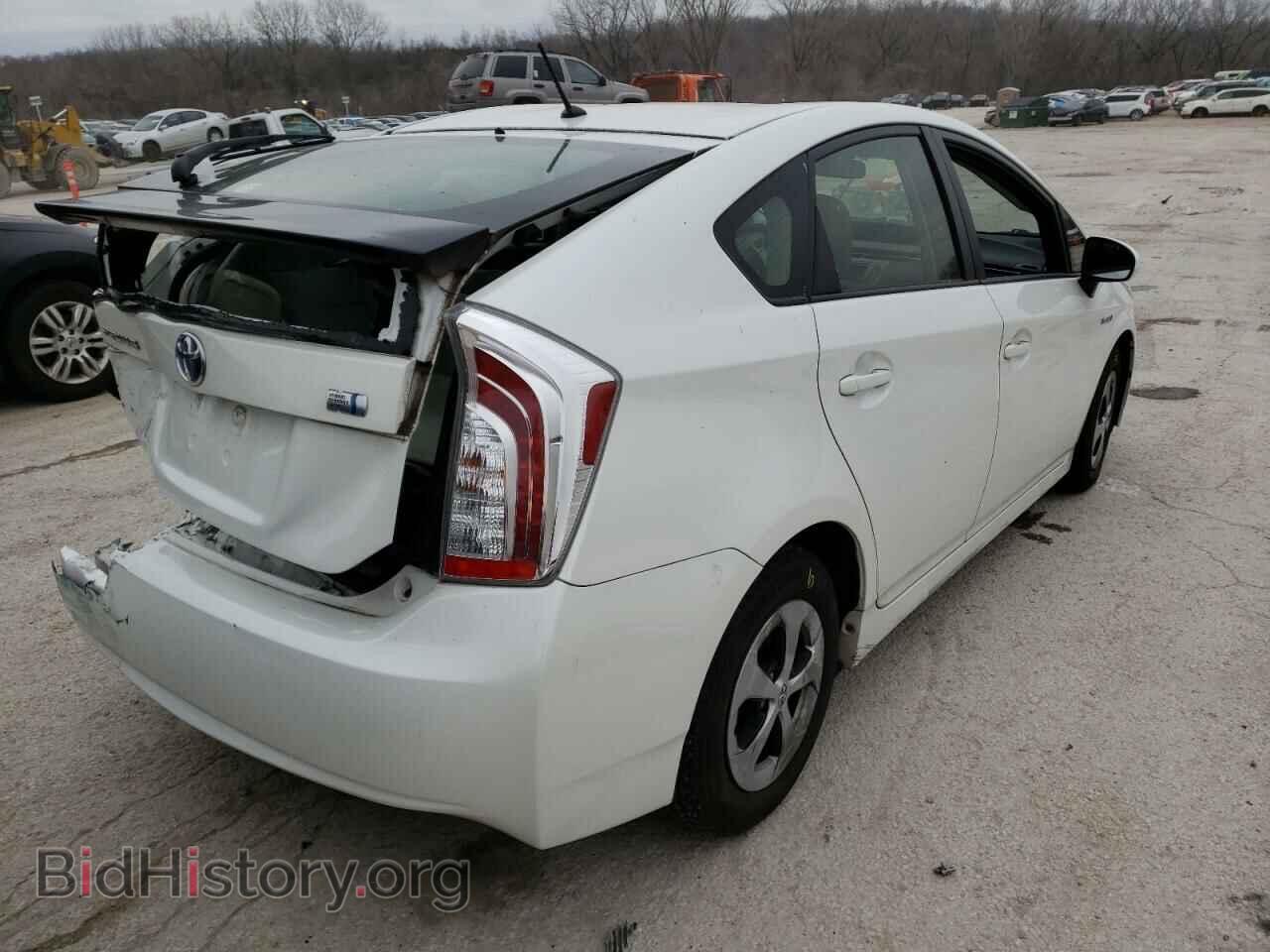 2013 TOYOTA PRIUS - VIN: JTDKN3DU9D5700942 - Фото 4