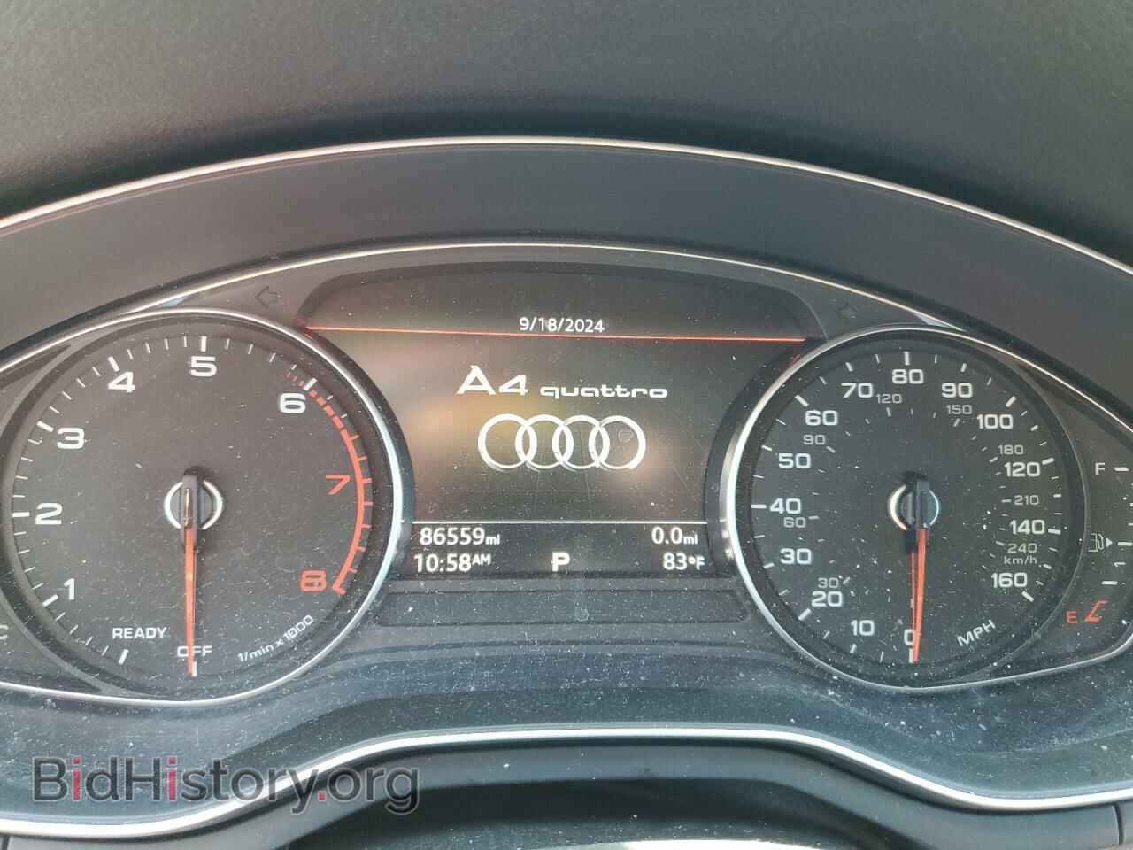 2017 AUDI A4 - VIN: WAUANAF48HN031031 - Фото 9