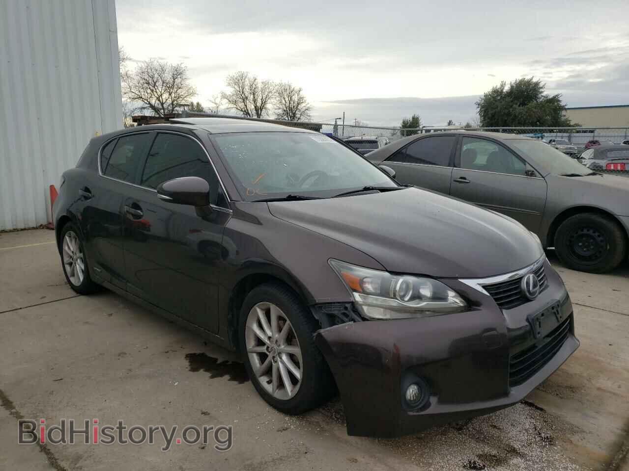 Photo JTHKD5BH0B2017352 - LEXUS CT 200 2011