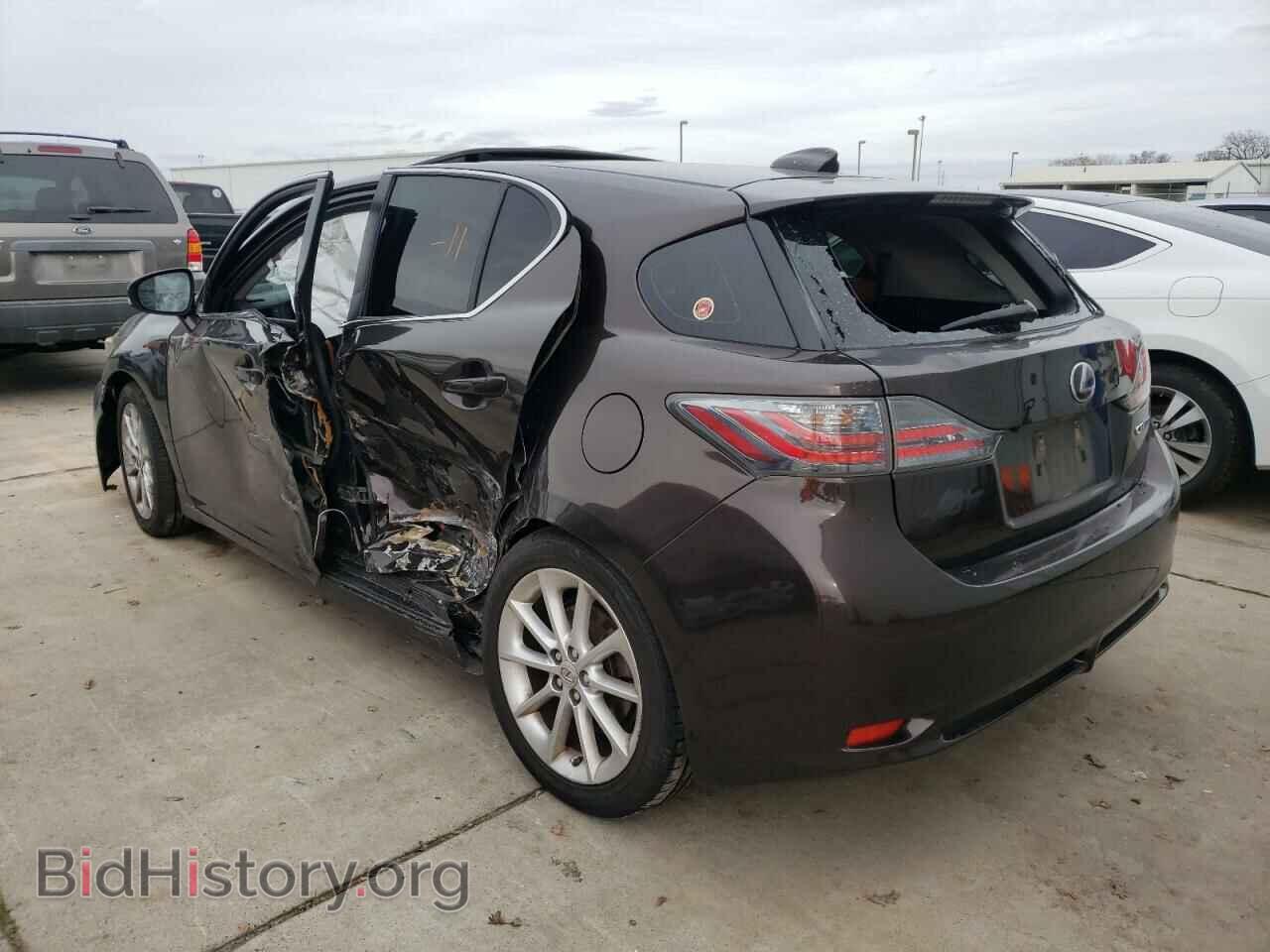 2011 LEXUS CT 200 - VIN: JTHKD5BH0B2017352 - Фото 3
