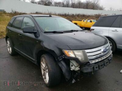 2009 Ford EDGE Edge Sport, черный — VIN 2FMDK40C79BA82958, Copart