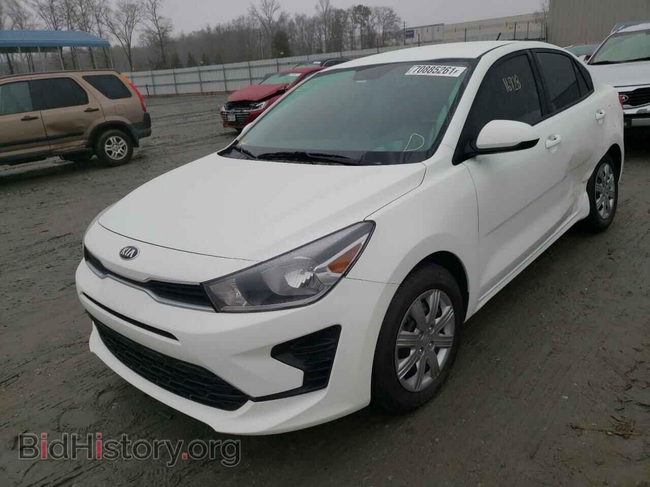 2021 KIA RIO - VIN: 3KPA24AD2ME376493 - Фото 2