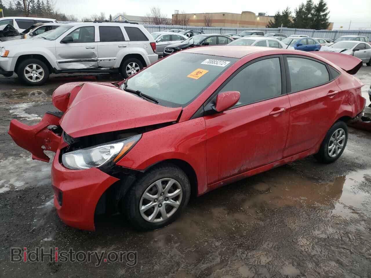 Фотография KMHCT4AE3DU292372 - HYUNDAI ACCENT 2013