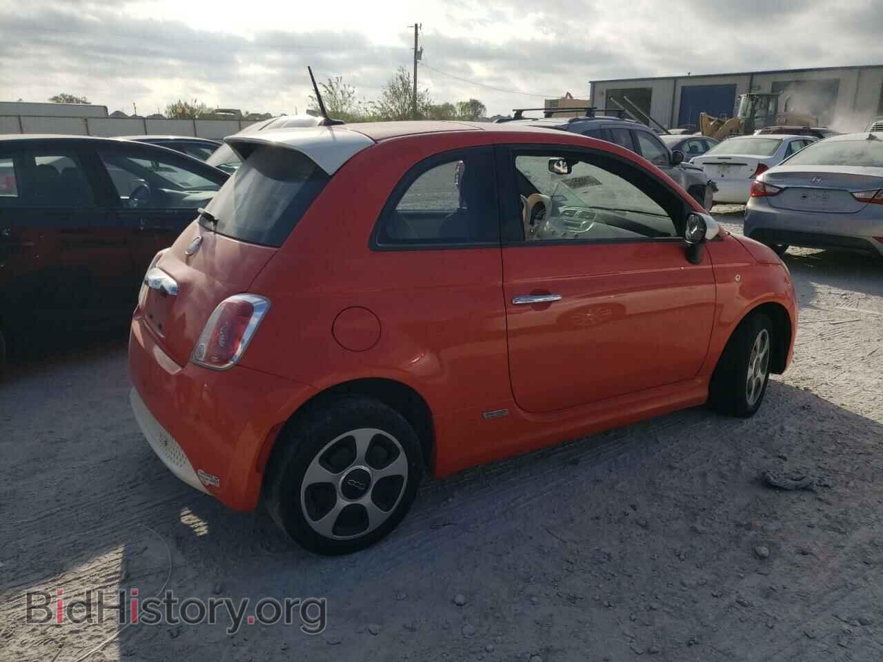 2013 FIAT 500 - VIN: 3C3CFFGEXDT744461 - Фото 3