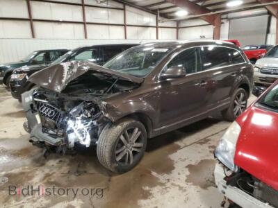 2015 Audi Q7 Q7 TDI PRE, brown — VIN WA1LMAFEXFD010069, Copart