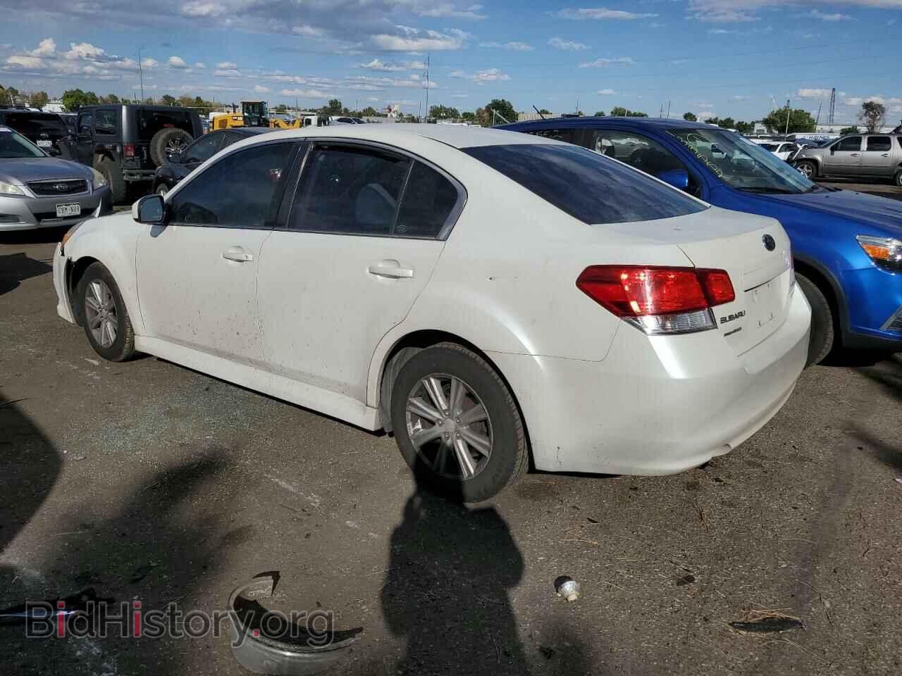 2012 SUBARU LEGACY - VIN: 4S3BMBA67C3004013 - Фото 2