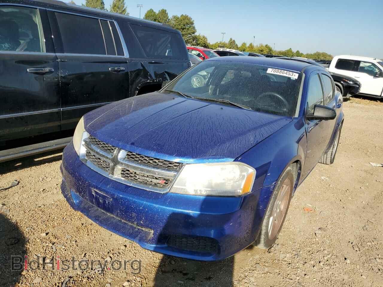 Фотография 1C3CDZAB2DN518761 - DODGE AVENGER 2013