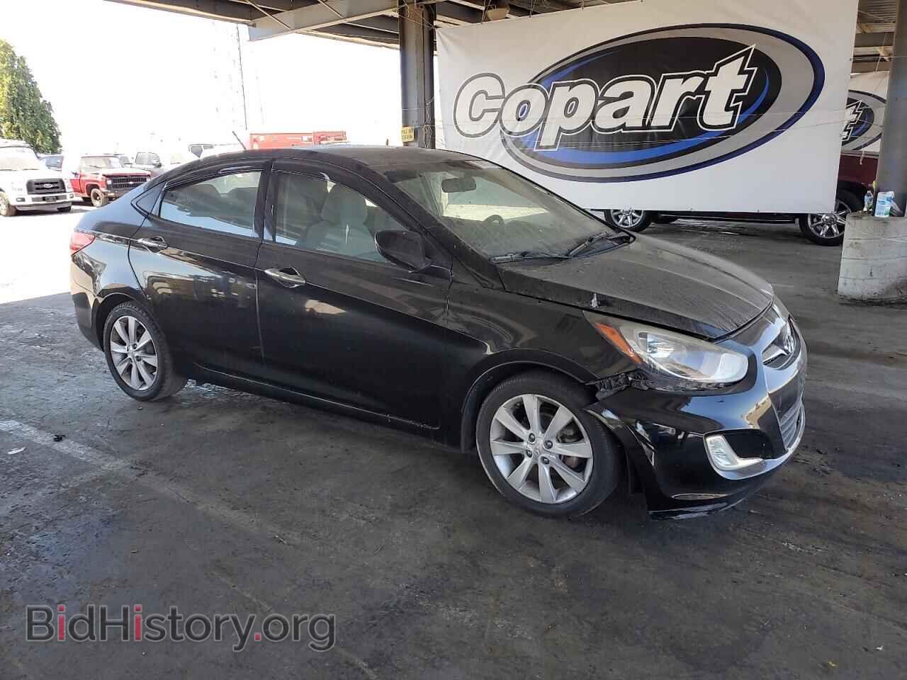2013 HYUNDAI ACCENT - VIN: KMHCU4AE3DU338988 - Фото 4