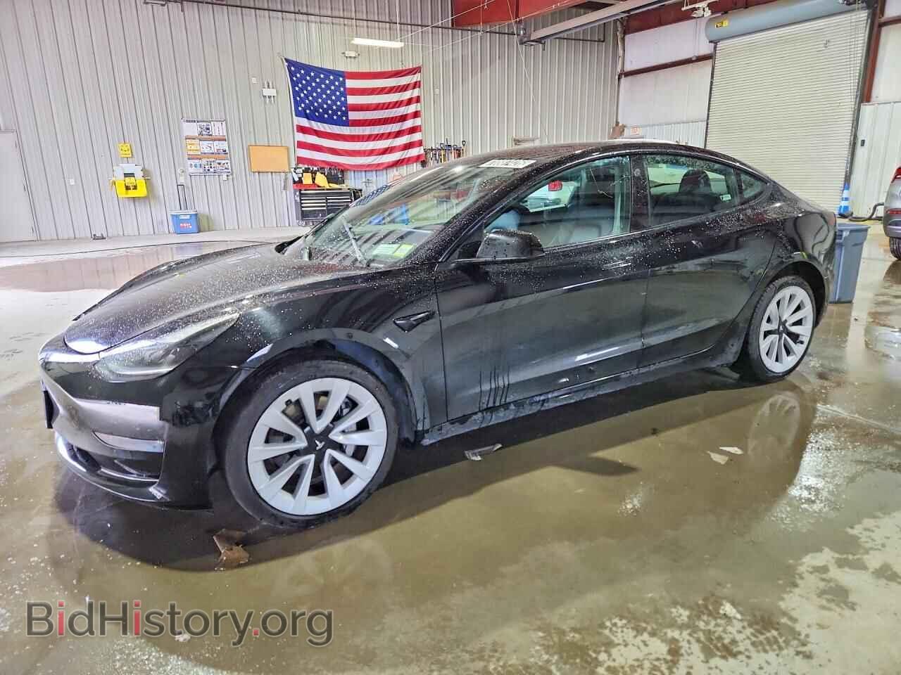 2022 Tesla MODEL 3 (VIN 5YJ3E1EA3NF369627) — photo 1 of 12, Copart, damage: front end