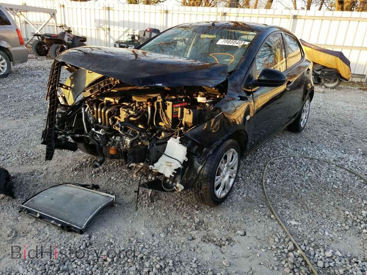 2012 MAZDA 2 - VIN: JM1DE1KY0C0143224 - Фото 2