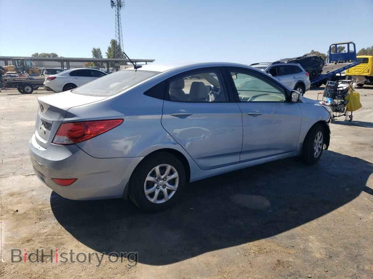 2013 HYUNDAI ACCENT - VIN: KMHCT4AE1DU284092 - Фото 3