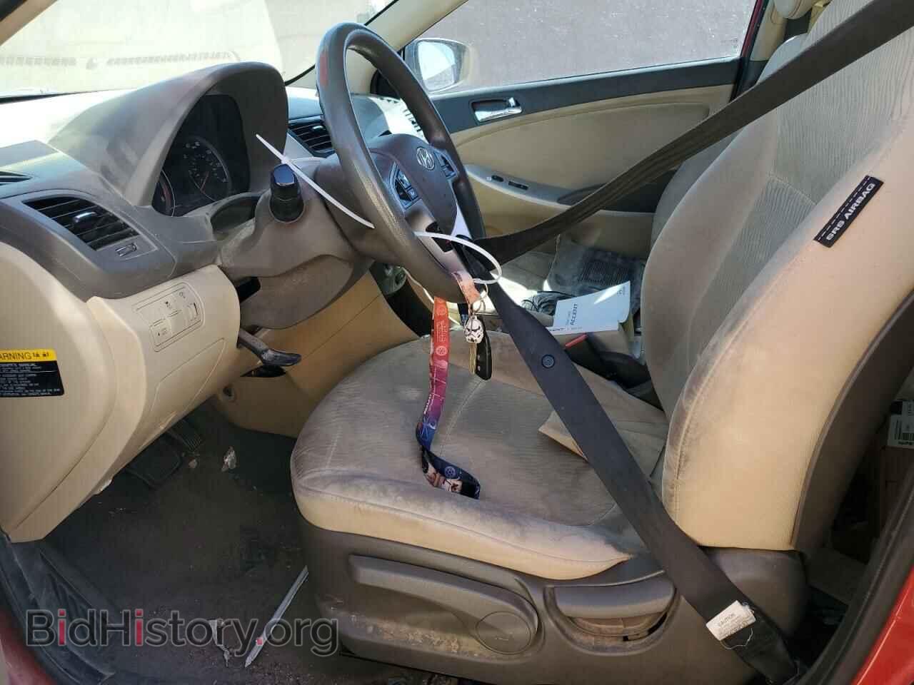 2014 HYUNDAI ACCENT - VIN: KMHCU4AE4EU611826 - Фото 7