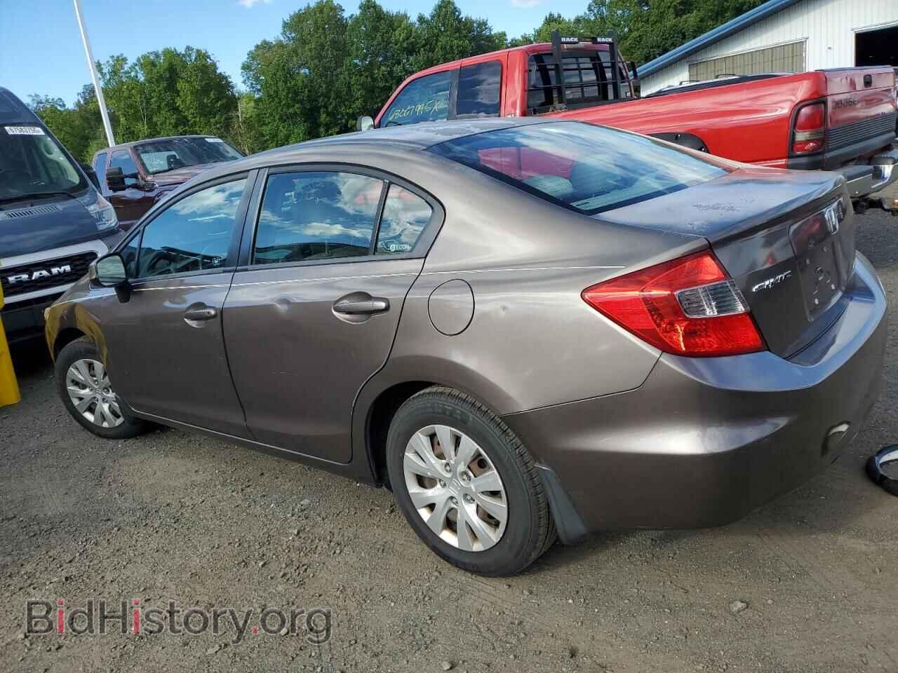 2012 HONDA CIVIC - VIN: 2HGFB2F57CH514285 - Фото 2