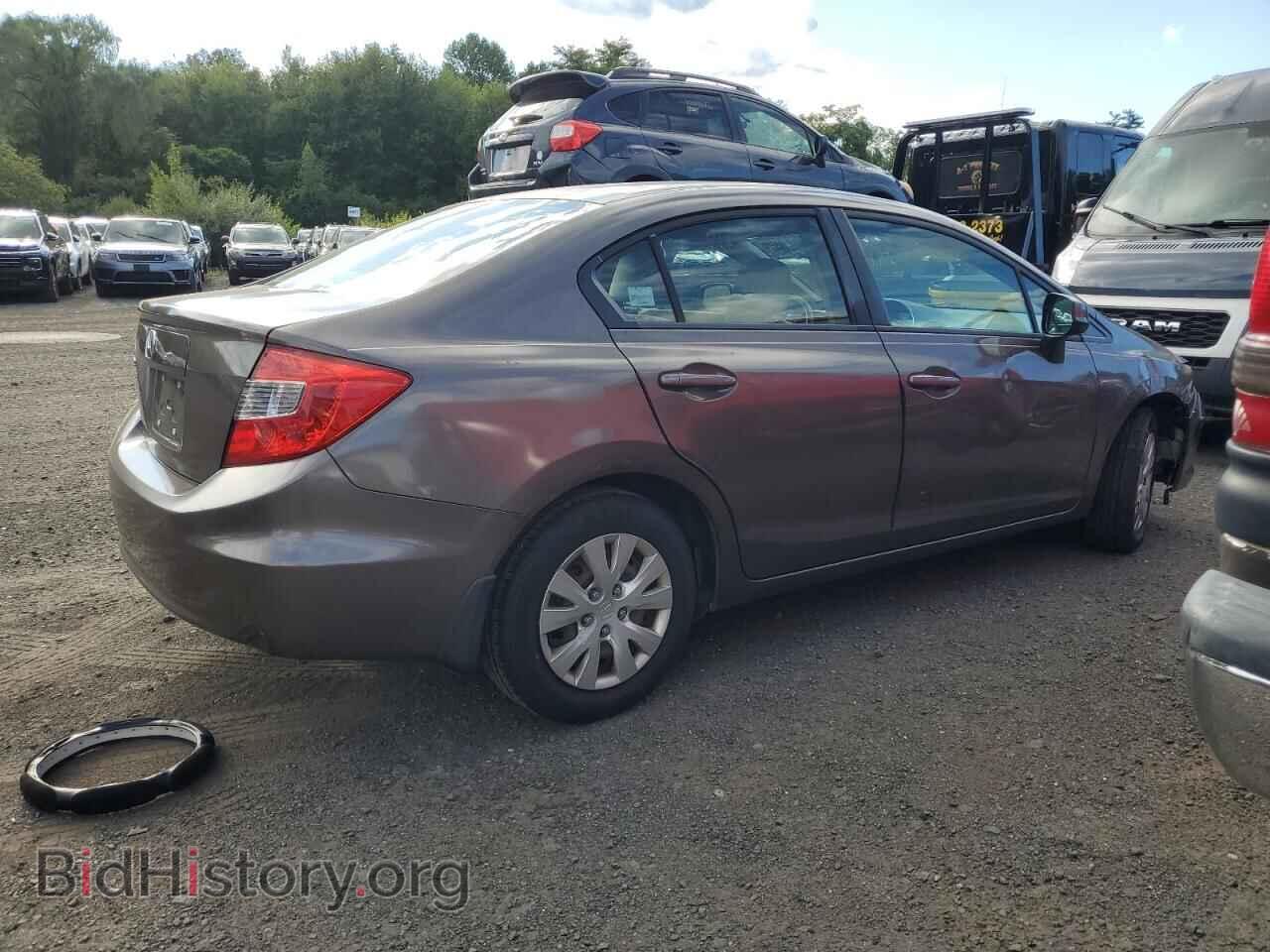 2012 HONDA CIVIC - VIN: 2HGFB2F57CH514285 - Фото 3