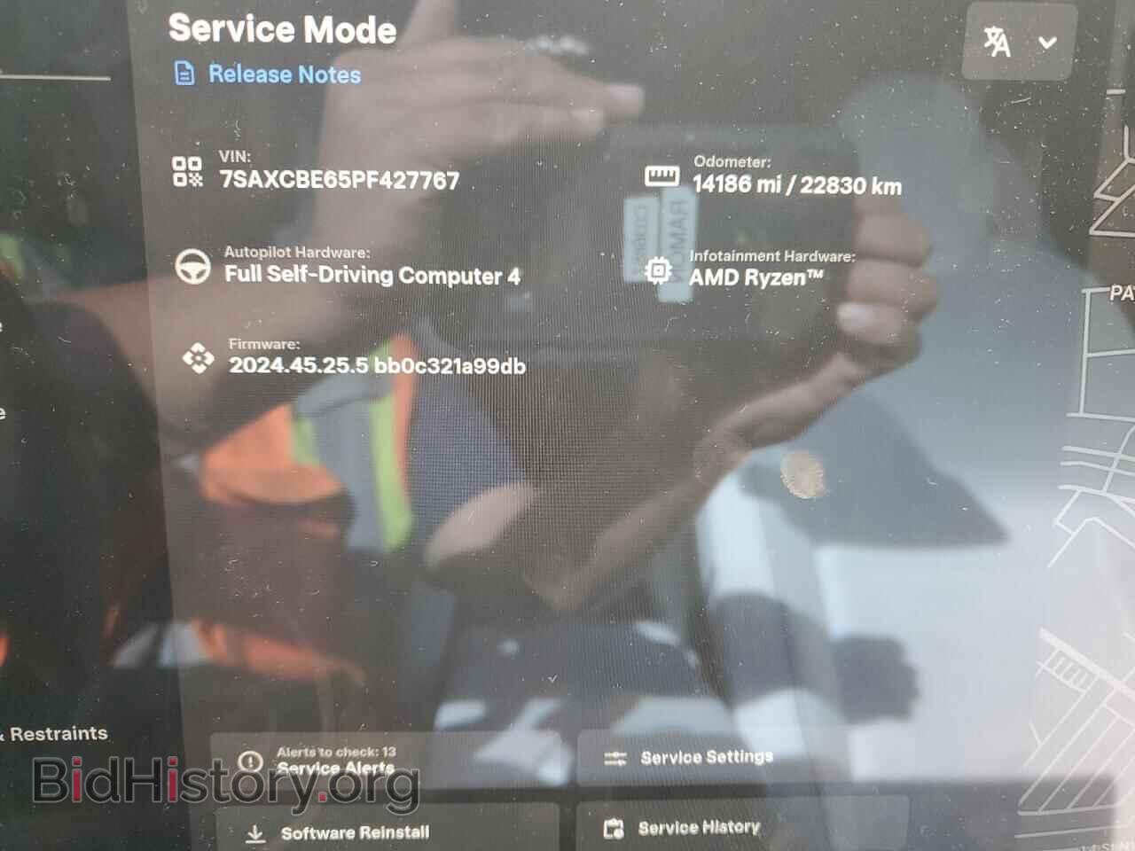 2023 TESLA MODEL X - VIN: 7SAXCBE65PF427767 - Photo 9