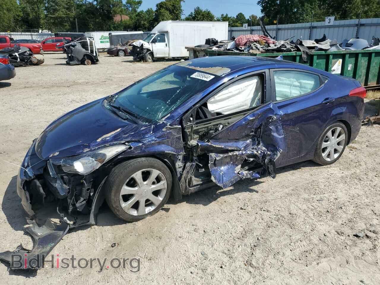 Фотография 5NPDH4AE5CH091026 - HYUNDAI ELANTRA 2012