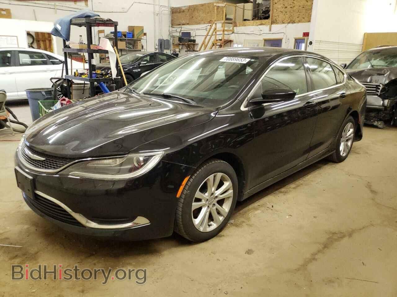 Фотография 1C3CCCAB2GN162509 - CHRYSLER 200 2016
