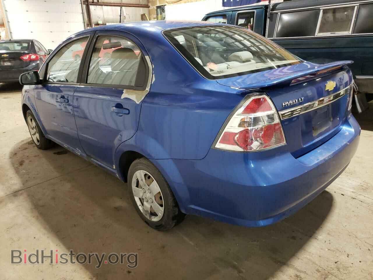 2009 CHEVROLET AVEO - VIN: KL1TD56E59B620191 - Фото 2