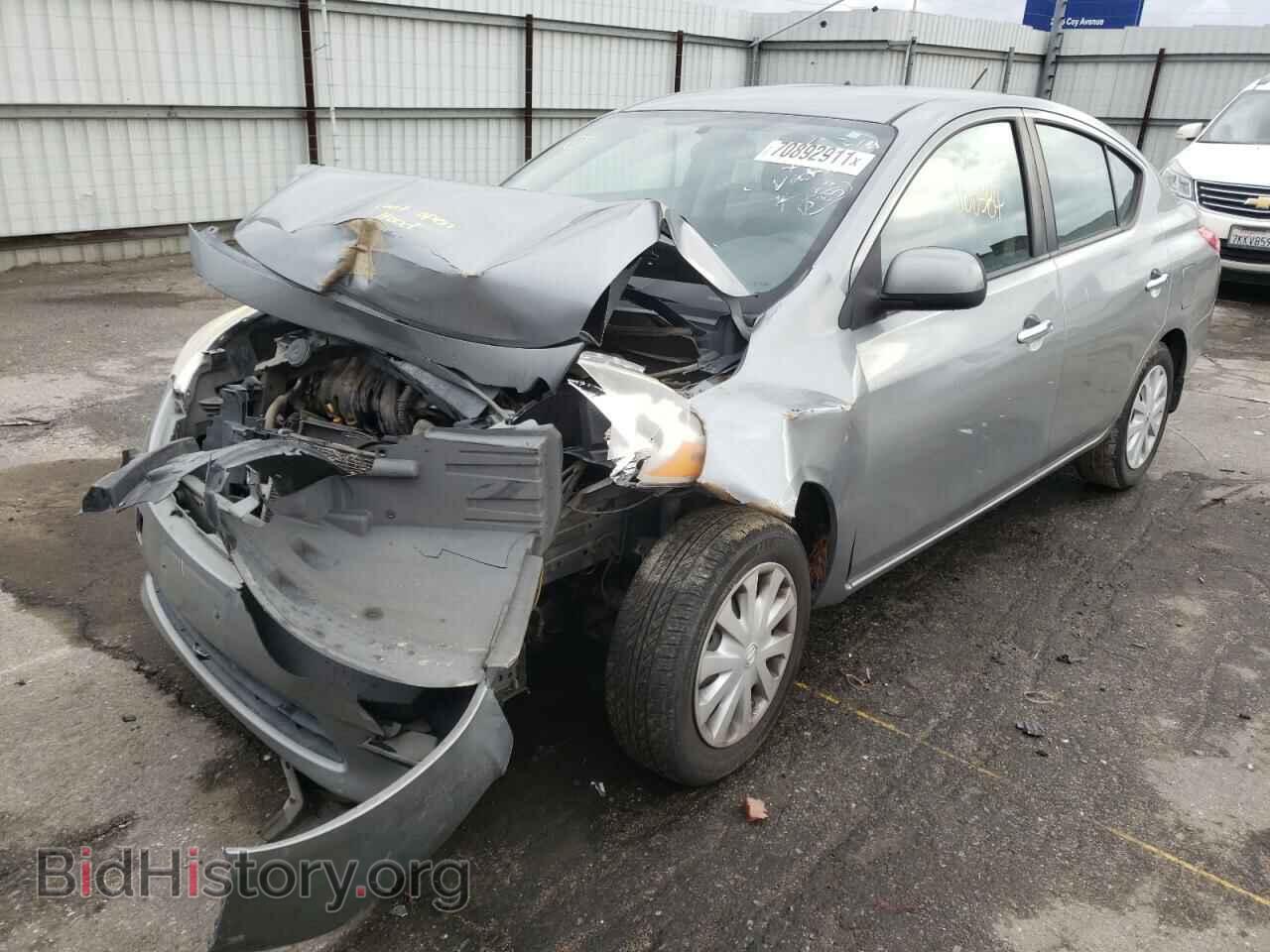 2012 NISSAN VERSA - VIN: 3N1CN7AP1CL885760 - Фото 2