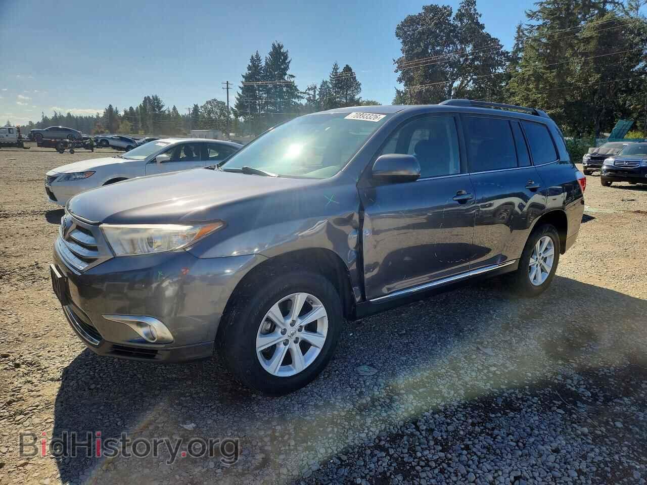 Photo 5TDBK3EH5CS105041 - TOYOTA HIGHLANDER 2012