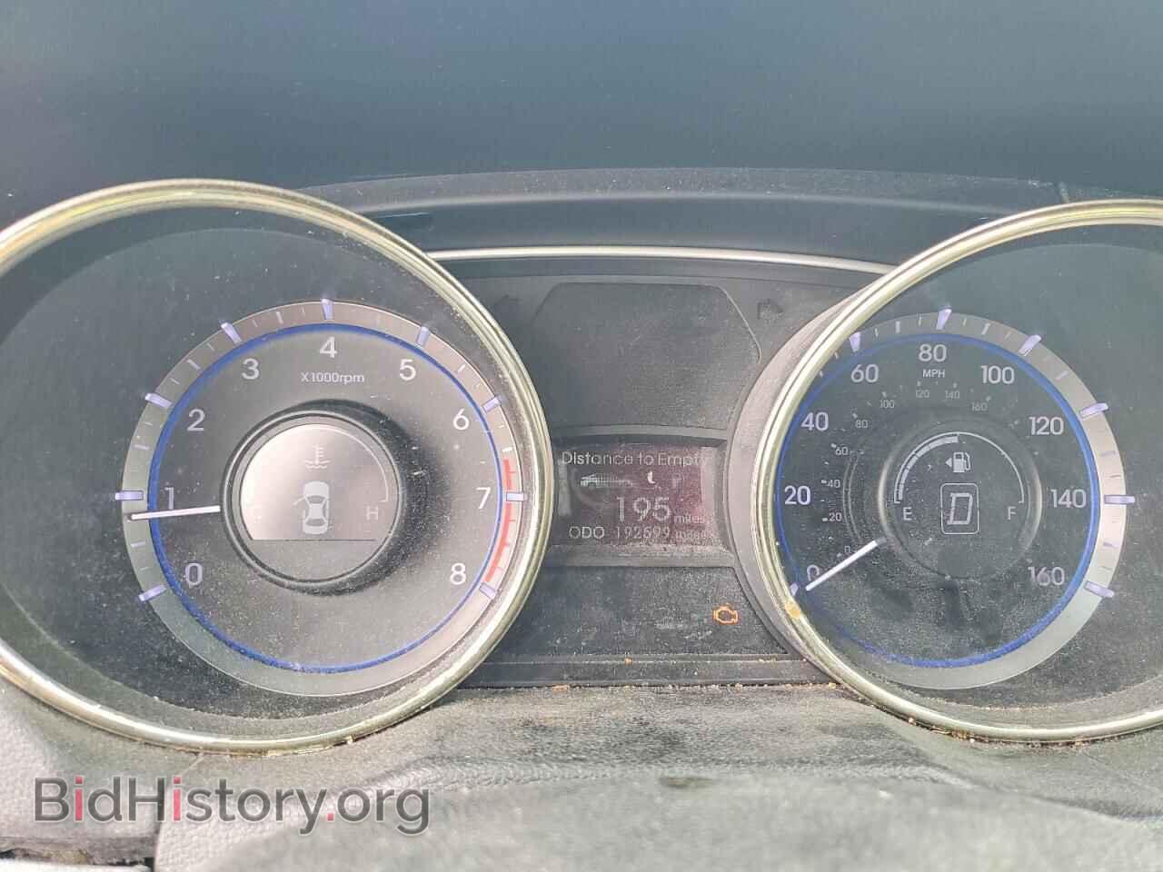2012 HYUNDAI SONATA - VIN: 5NPEC4AB3CH471765 - Фото 9
