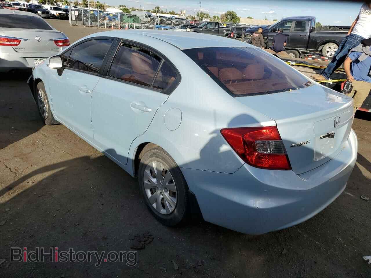2012 HONDA CIVIC - VIN: 2HGFB2F59CH544002 - Фото 2
