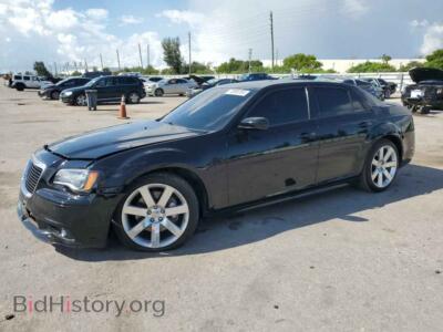 2012 Chrysler 300 SRT-8, черный — VIN 2C3CCAFJ7CH801295, Copart