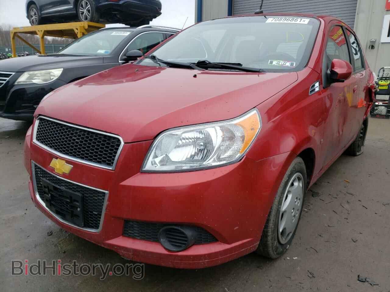 2009 CHEVROLET AVEO - VIN: KL1TD66E89B309005 - Фото 2